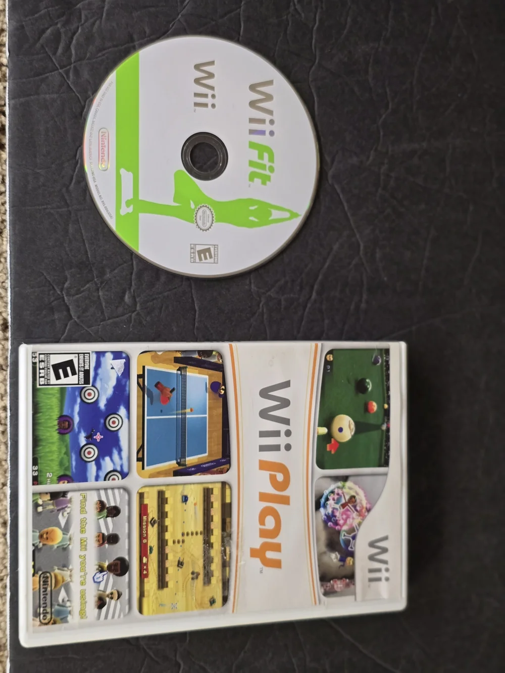 Nintendo Wii Game Lot – Wii Play & Wii Fit